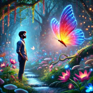 A Butterfly and A Man 